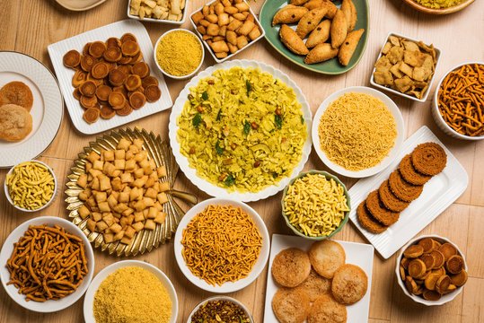 Indian packaged savoury snacks